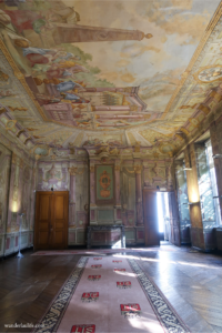 An empty Emperor’s Hall in a day in Sint-Truiden.