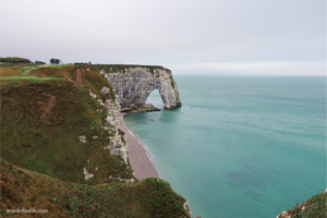 The Manneport on a grey day.