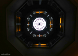 The inside dome of the Ship-Owner’s Mansion. 