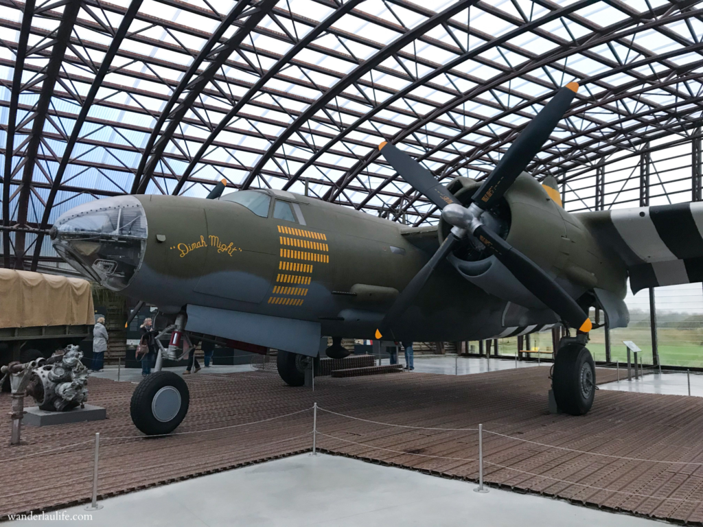 Visiting D-Day sites includes seeing some of the aircrafts used.