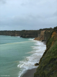 A breathtaking view of the cliffs and beaches of Normandy from our D-Day Sites itinerary.