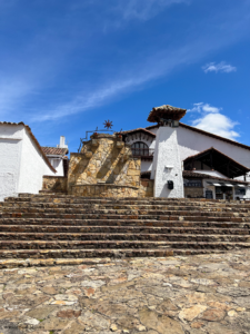 A quiet and historic town of Guatavita, an optional day trip from Bogotá.